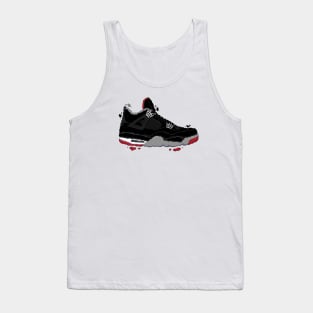 Air Jordan 4 Bred Tank Top